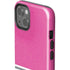 Pink and Grey Stripes iPhone 15 Impact Case