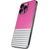 Pink and Grey Stripes iPhone 14 Pro Max Skin