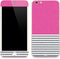 Pink and Grey Stripes iPhone 6/6s Plus Skin