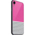 Pink and Grey Stripes iPhone SE (2nd & 3rd Gen) Skin