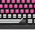 Pink and Grey Stripes K95 RGB PLATINUM Mechanical Gaming Keyboard Skin