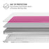 Pink and Grey Stripes MacBook Air 13in M1 (2021) Case plus Skin