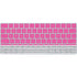 Pink and Grey Stripes Magic Keyboard Skin