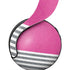 Pink and Grey Stripes PULSE 3D Wireless Headset for PS5 Skin
