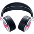 Pink and Grey Stripes PULSE 3D Wireless Headset for PS5 Skin
