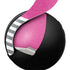 Pink and Grey Stripes PULSE 3D Wireless Headset for PS5 Skin