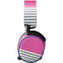 Pink and Grey Stripes SteelSeries Arctis 3 Skin