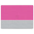 Pink and Grey Stripes Surface Laptop 2 Skin