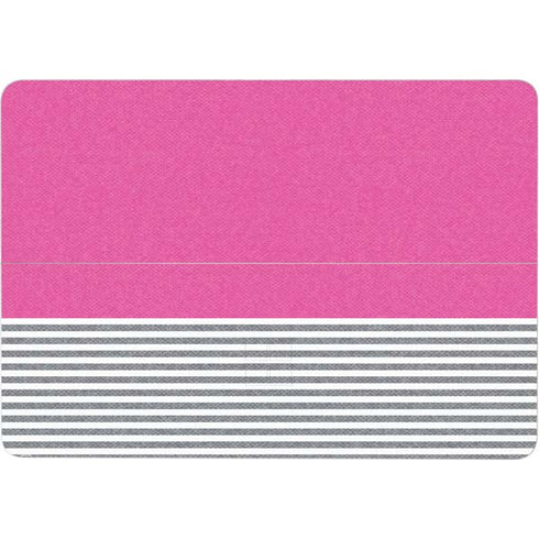 Pink and Grey Stripes Surface Laptop Studio Skin