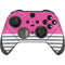Pink and Grey Stripes Xbox Elite Wireless Controller Series 2 Skin