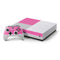 Pink and Grey Stripes Xbox One S Console and Controller Bundle Skin