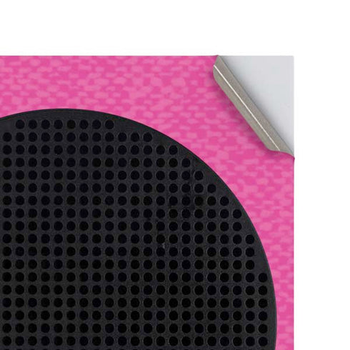 Pink and Grey Stripes Xbox Series S Console Skin
