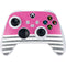 Pink and Grey Stripes Xbox Series S Controller Skin