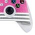 Pink and Grey Stripes Xbox Series S Controller Skin