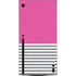 Pink and Grey Stripes Xbox Series X Console Skin
