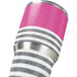 Pink and Grey Stripes Yeti 30oz Rambler Tumbler Skin