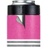 Pink and Grey Stripes Yeti Colster Can Insulator Skin