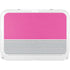 Pink and Grey Stripes YETI Tundra 35 Hard Cooler Skin