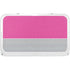 Pink and Grey Stripes YETI Tundra 45 Hard Cooler Skin