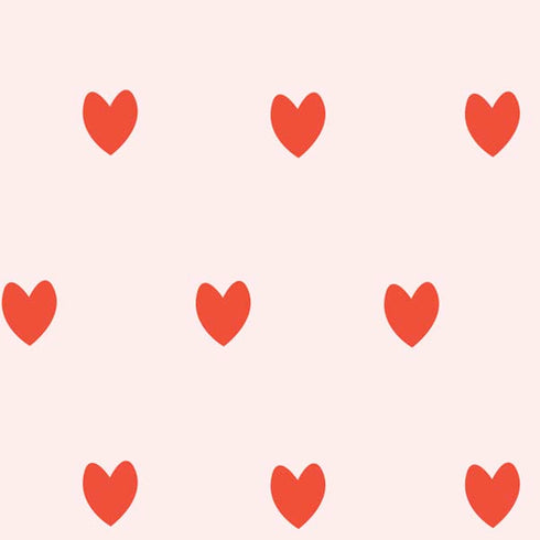 Pink and Red Hearts Nintendo 2DS XL (2017) Skin