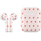 Pink and Red Hearts Apple AirPods 2 Skin