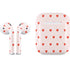 Pink and Red Hearts Apple AirPods 2 Skin