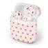 Pink and Red Hearts Apple AirPods Skin