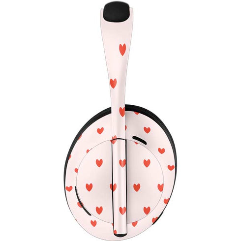 Pink and Red Hearts Bose Noise Cancelling Headphones 700 Skin