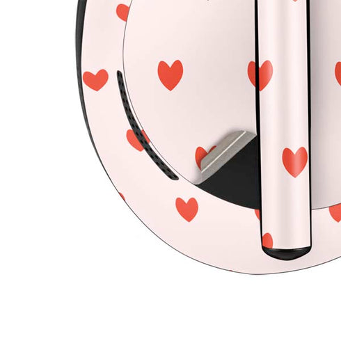 Pink and Red Hearts Bose Noise Cancelling Headphones 700 Skin