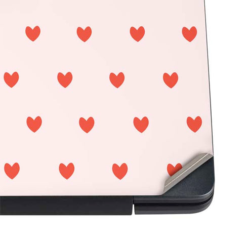 Pink and Red Hearts Dell Vostro Skin