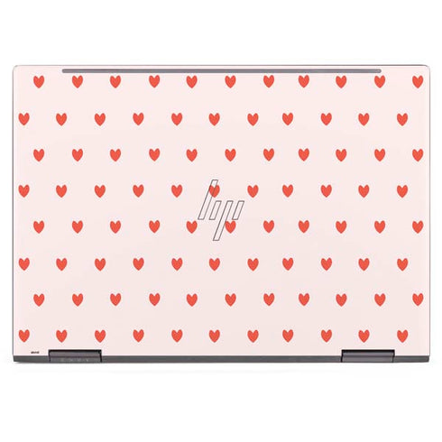 Pink and Red Hearts HP Envy Skin