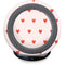Pink and Red Hearts Fast Charge Wireless Charging Stand Skin