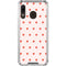 Pink and Red Hearts Galaxy A30 Clear Case