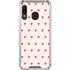 Pink and Red Hearts Galaxy A30 Clear Case
