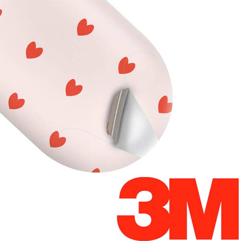 Pink and Red Hearts Galaxy Buds Plus Skin