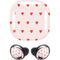 Pink and Red Hearts Galaxy Buds Pro Skin