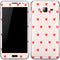 Pink and Red Hearts Galaxy J3 Skin