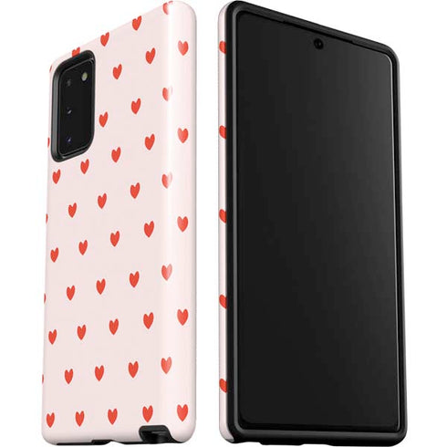 Pink and Red Hearts Galaxy Note20 5G Pro Case