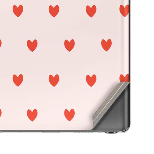 Pink and Red Hearts Galaxy Note20 5G Skin