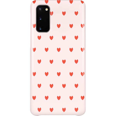 Pink and Red Hearts Galaxy S20 Lite Case