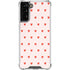 Pink and Red Hearts Galaxy S21 FE Clear Case