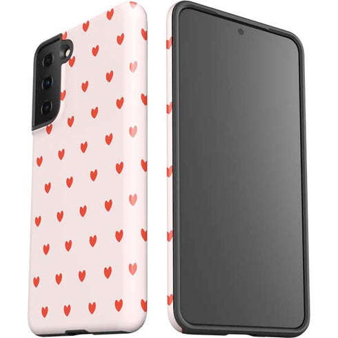 Pink and Red Hearts Galaxy S21 Plus 5G Pro Case