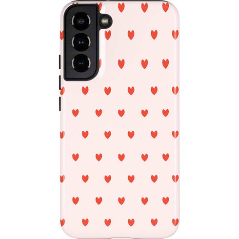 Pink and Red Hearts Galaxy S22 Plus Pro Case