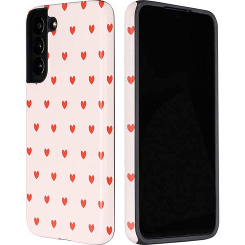 Pink and Red Hearts Galaxy S22 Plus Pro Case
