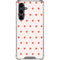 Pink and Red Hearts Galaxy S23 FE Clear Case