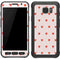 Pink and Red Hearts Galaxy S7 Active Skin