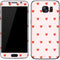 Pink and Red Hearts Galaxy S7 Skin