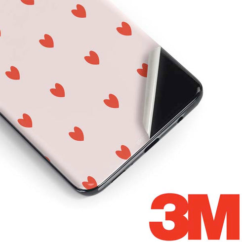 Pink and Red Hearts Galaxy S9 Plus Skin