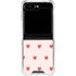 Pink and Red Hearts Galaxy Z Flip5 5G Clear Case