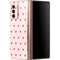 Pink and Red Hearts Galaxy Z Fold2 5G Skin